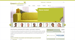 Desktop Screenshot of conference.greenbusiness.no